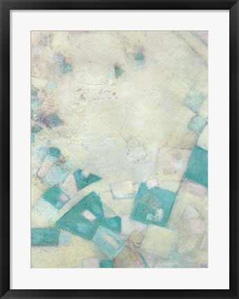 Framed Turquoise Celebration II Print