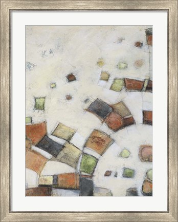 Framed Fiesta in Earth II Print