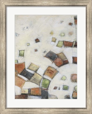 Framed Fiesta in Earth II Print