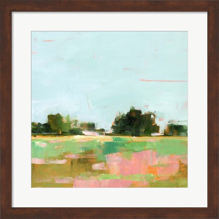 Framed Summer Glow I Print