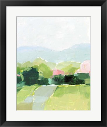 Framed Spring Walk I Print