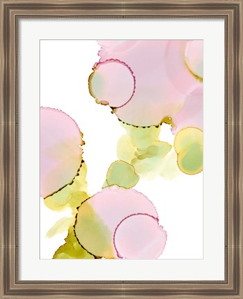 Framed Pink Pop I Print