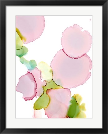 Framed Pink Pop II Print