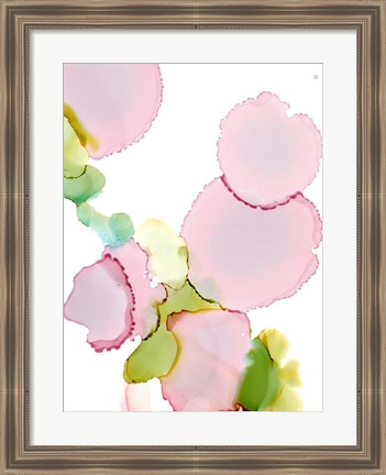 Framed Pink Pop II Print