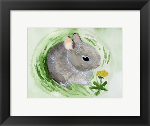 Framed Baby Spring Animals VI Print