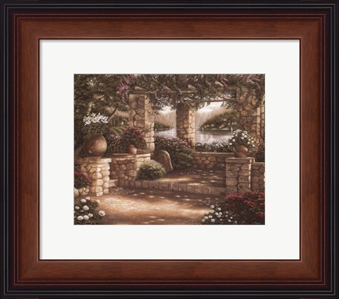 Framed Villa Venuto Print