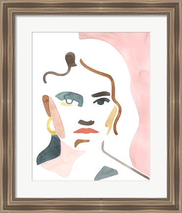 Framed She Shadow I Print