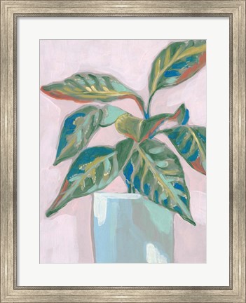 Framed Quirky Plant II Print