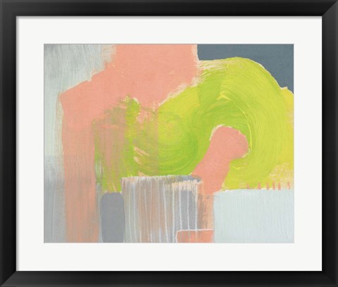 Framed Lime Squeeze II Print