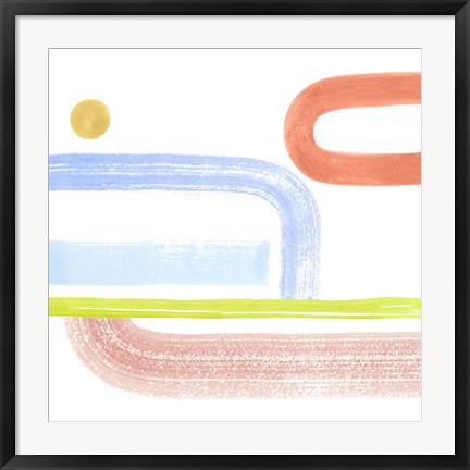 Framed Playful Pike II Print