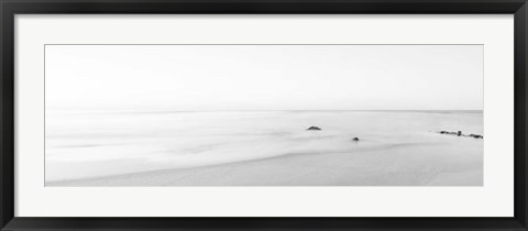 Framed Black &amp; White Water Panel II Print