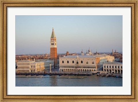 Framed Early Light, Venice I Print