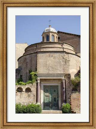 Framed Rome Landscape III Print