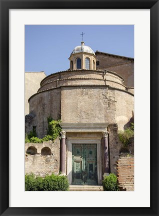 Framed Rome Landscape III Print