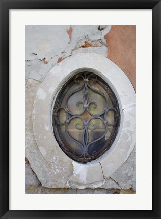 Framed Windows &amp; Doors of Venice I Print