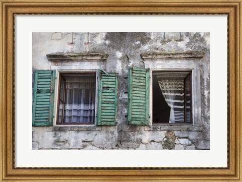 Framed Catching the Breeze - Kotor, Montenegro Print