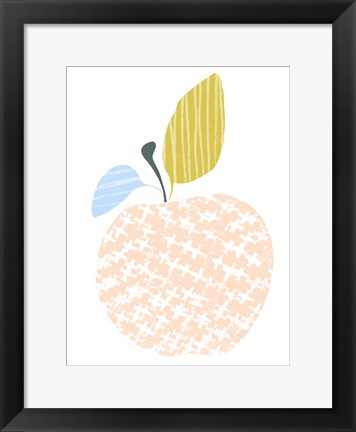 Framed Cut Paper Fruit III Print