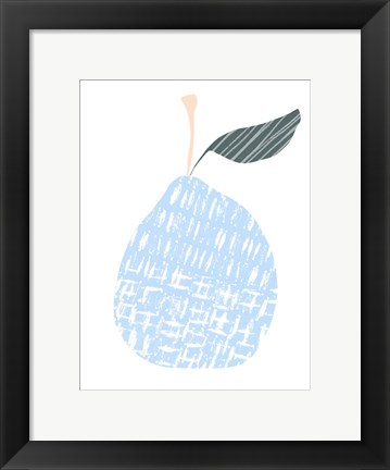 Framed Cut Paper Fruit IV Print