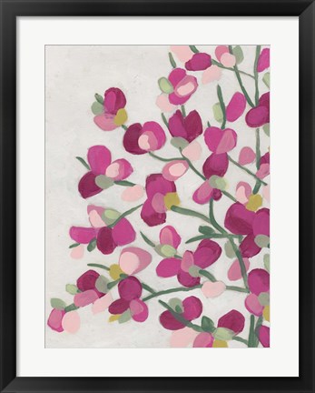 Framed Spring Pinks III Print