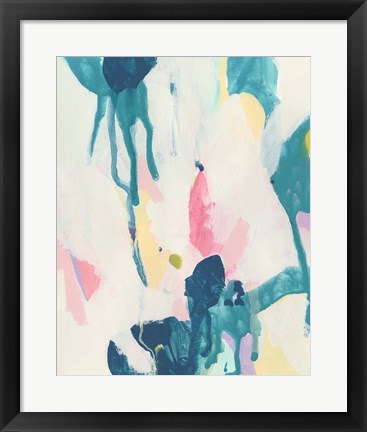 Framed Bright Vibe I Print