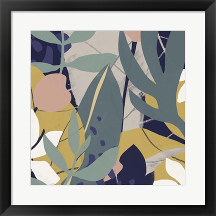 Framed Tropical Attraction II Print