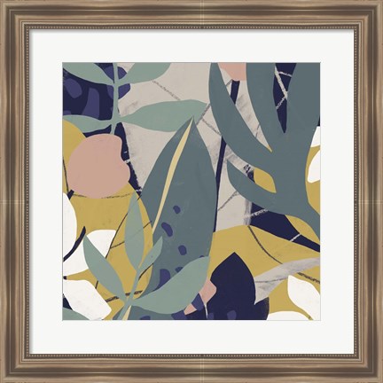 Framed Tropical Attraction II Print
