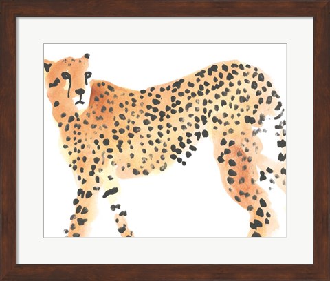 Framed Majestic Cheetah II Print