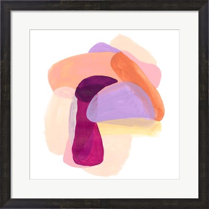 Framed Piquant Forms II Print