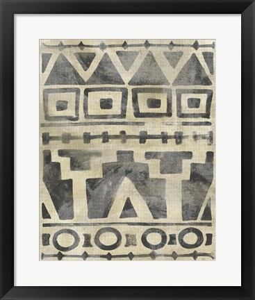 Framed Bazaar Motif III Print