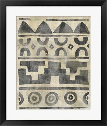 Framed Bazaar Motif IV Print