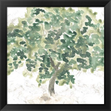 Framed Country Tree II Print