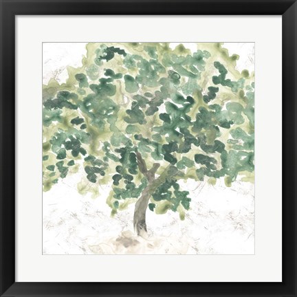 Framed Country Tree II Print