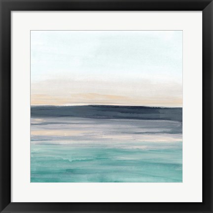 Framed Sea Rise II Print