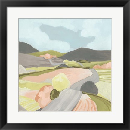 Framed Winding Road II Print