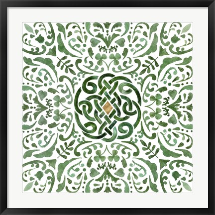 Framed Celtic Knot IV Print