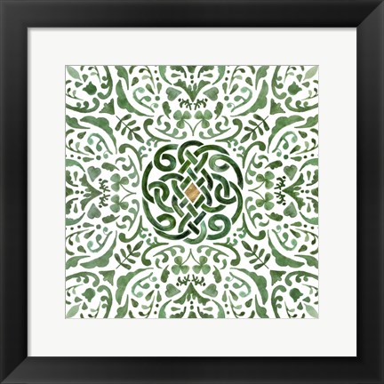 Framed Celtic Knot IV Print