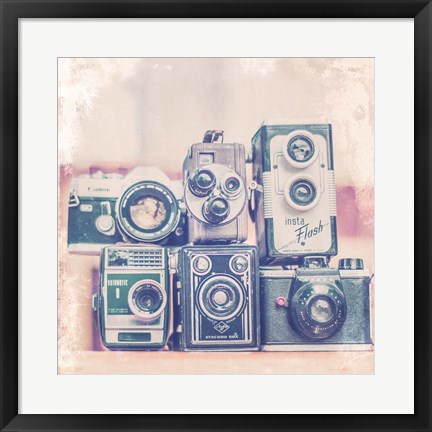 Framed Vintage Camera II Print