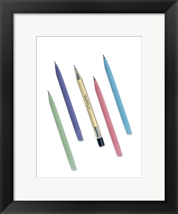 Framed School Study III Print