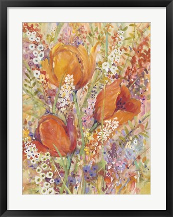 Framed Spring Bloom I Print