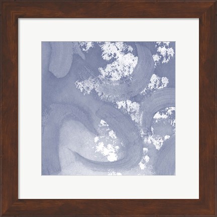 Framed Indigo Rule II Print