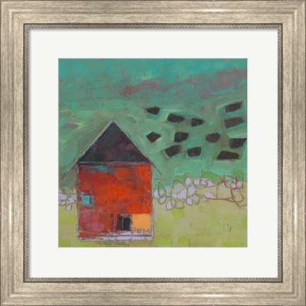 Framed Pecatonica Barn Print