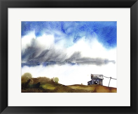 Framed Country Life I Print