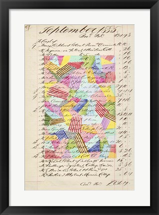 Framed Journal Sketches XVII Print