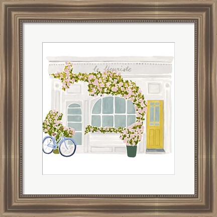 Framed Bonheur I Print