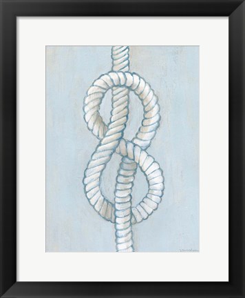 Framed Starboard Knot II Print