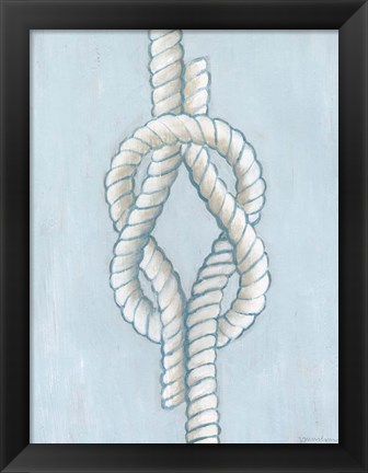 Framed Starboard Knot III Print