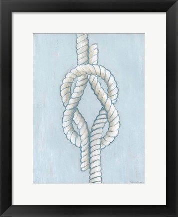 Framed Starboard Knot III Print