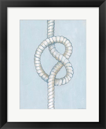 Framed Starboard Knot IV Print