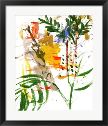 Framed Jungle in My Heart IV Print