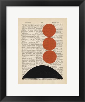 Framed Modern Definition IX Print